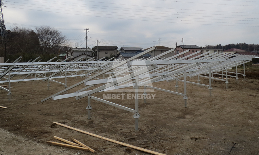 ground mounted solar structure