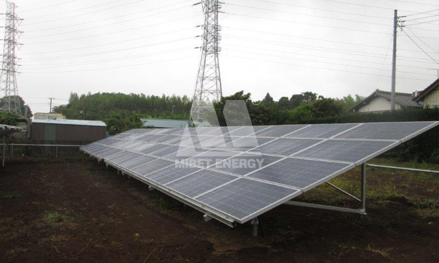 ground solar mounting system