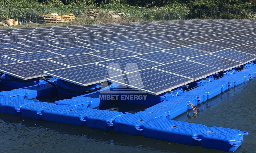 floating solar power system