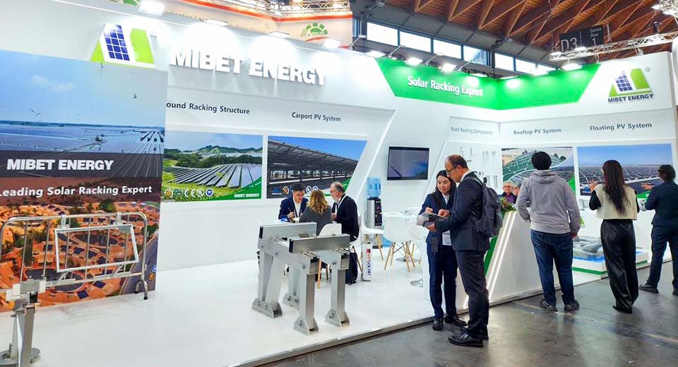 Stand de Mibet en KEY ENERGY