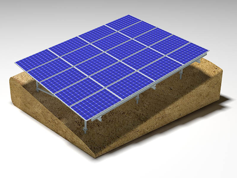 solar ground mount system