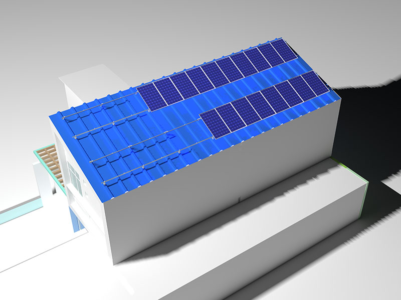 rooftop solar structure