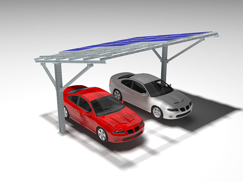 ground carport solar mounting systems