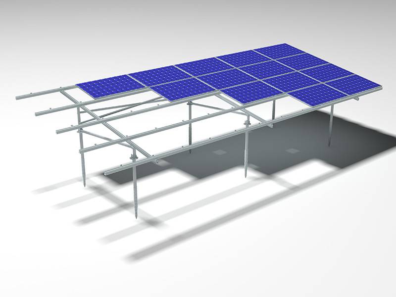 solar carport mounting system