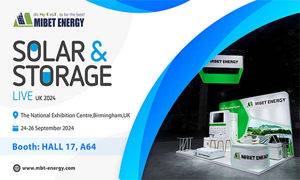 Conozca a Mibet en Solar & Storage Live UK 2024 en Birmingham