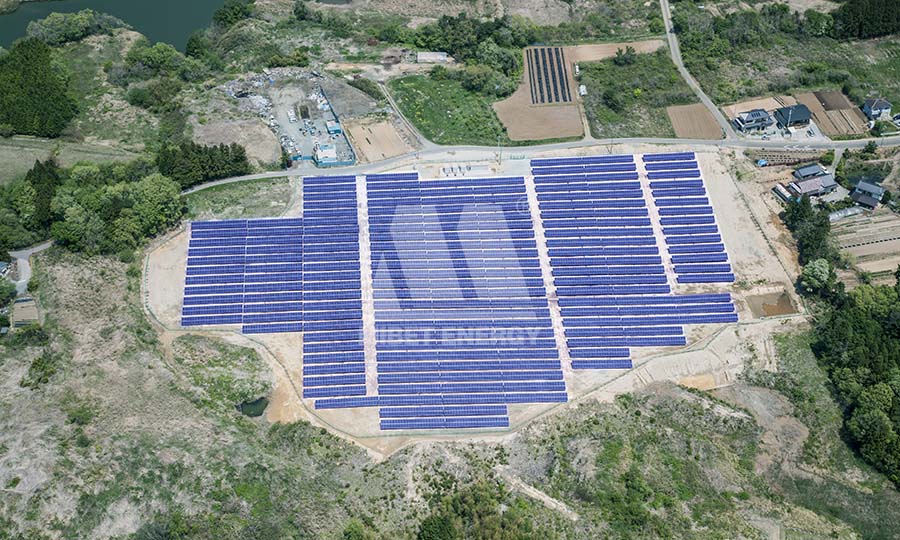 sistemas de estanterías solares fotovoltaicas en japón
