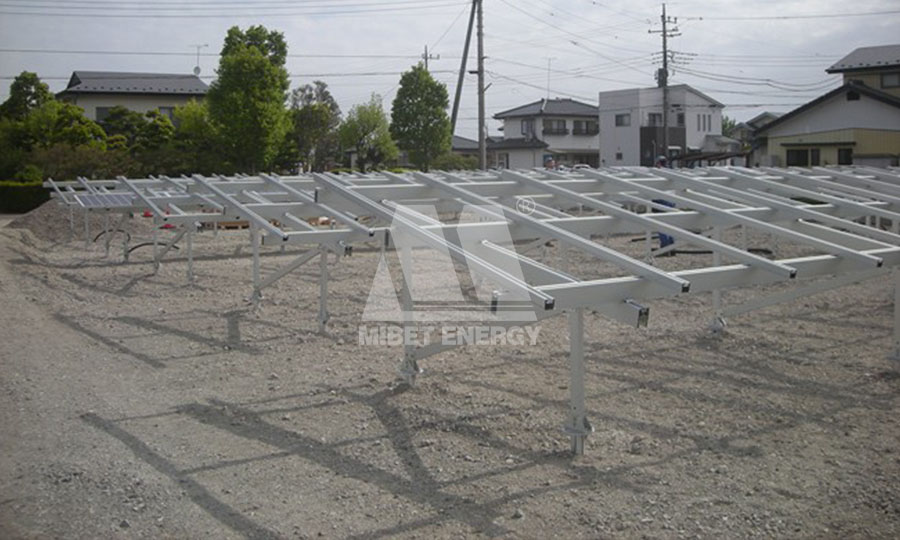 Estructura de montaje solar fotovoltaica en Japón