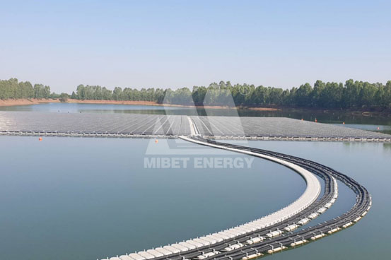 Los sistemas flotantes de Mibet Energy ayudan a la energía fotovoltaica de 1,5 MW en la red en Tailandia sin problemas