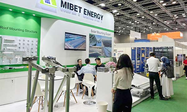 Mibet presenta soluciones solares en la exposición IGEM de Malasia