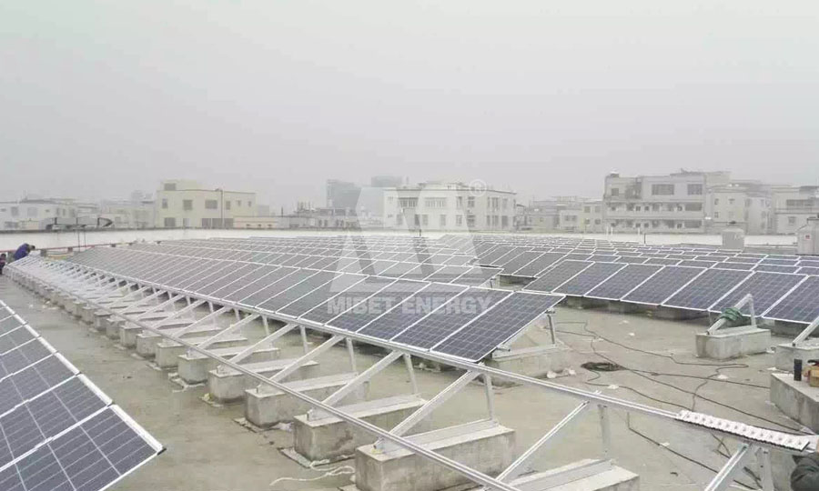sistemas de montaje de pv de techo de metal hechos en china