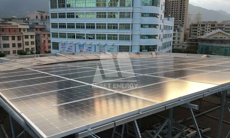 soportes de techo de panel solar en china