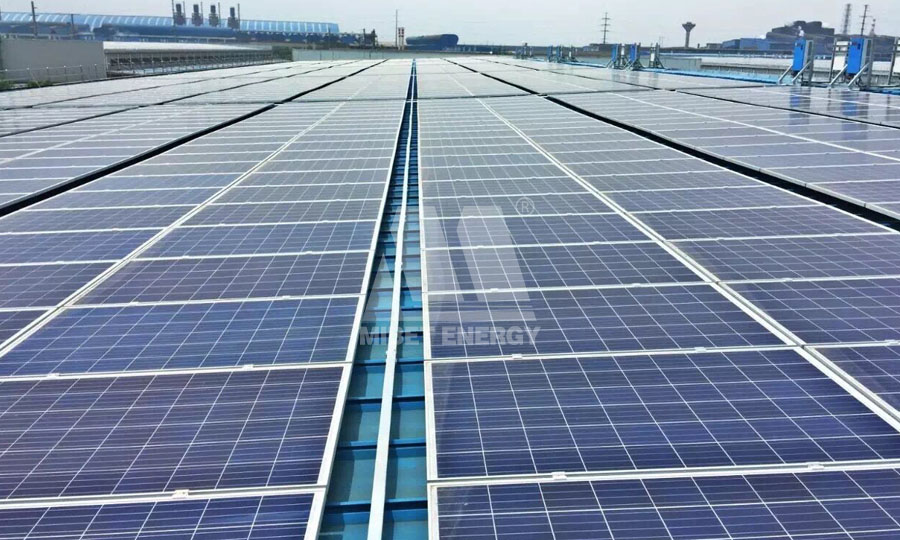 kit de montaje en techo solar en china